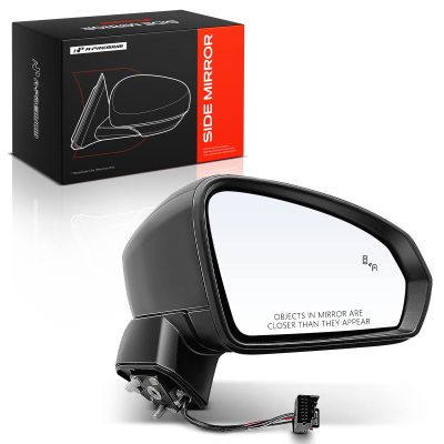 A-Premium Passenger Side Power Door Mirror Compatible with Volkswagen