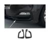 Compatible For Hyundai Grand Starex H-1 I800 2018 2019 2020 Chrome Front Foglights Cover Trim Fog Light Lamp Frame Car Accessories(Carbon Fiber Plastic) view 2