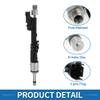 A ABSOPRO Fuel Injector No.13537568607 Fuel Injection Nozzle for BMW 135i Base 2011 3.0L for BMW X5 XDrive35i 2011 3.0L Black Set of 6 view 4