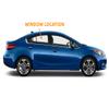 Passenger/Right Side Rear Door Window Glass Replacement For Kia Forte 4 Door Sedan 2014-2018 view 3