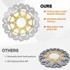 SFriding Front Brake Disc Rotors and Pads Kit for Honda CB600F Hornet S 00-04 CB 600 F Hornet 00-06 view 4
