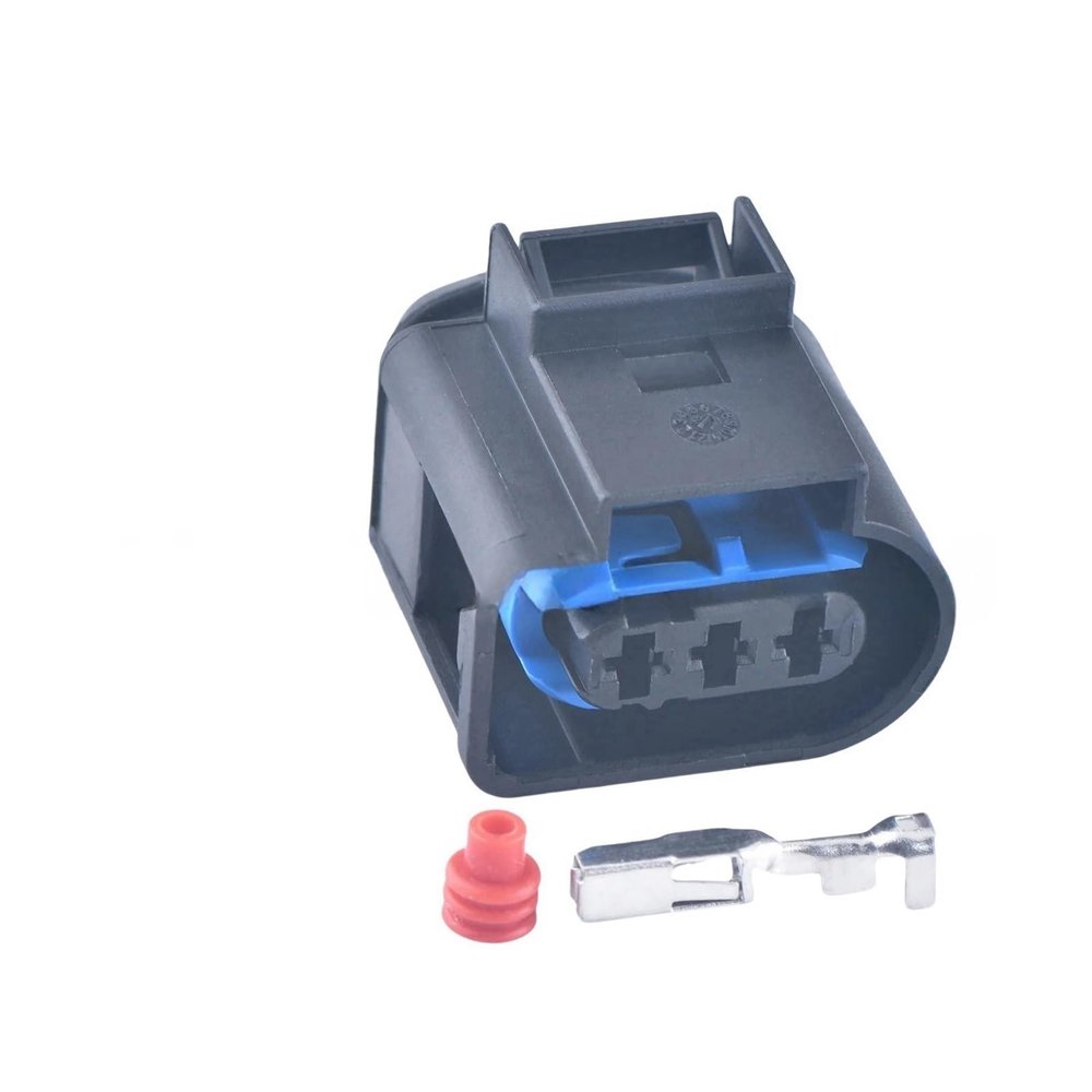 3 Pin Female Automotive Connector High Pressure Oil Pump Socket 4D0 971 993A 4D0971993A 4D0971993