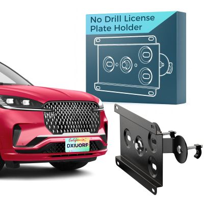 No Drill Front License Plate Bracket Fits Lincoln Aviator/Continental/LS
