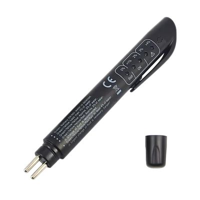 Mandark Car Brake Fluid Liquid Tester Pen, 5 LED Indicators Auto Brake Diagnostic Testing Tool for DOT 3 DOT 4 DOT 5.1 Brake Fluid, Automotive Oil Moisture Analyzer, Universal for Most Vehicles