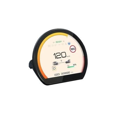 Intelligent Instrument LCD Display3.5" Mini Car Hud Head Up Display Digital Dashboard DisplayCompatible For Tesla Model 3 Y 2019-2022