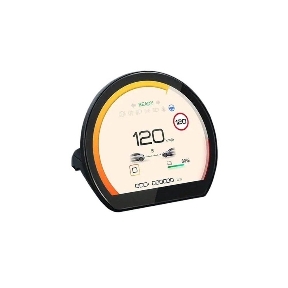 Intelligent Instrument LCD Display3.5" Mini Car Hud Head Up Display Digital Dashboard DisplayCompatible For Tesla Model 3 Y 2019-2022