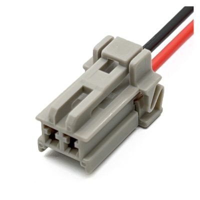 BHUPWZE 2 Pin Auto Trunk Car Lock Plug Wiring Harness 2.2mm Electronic Connector 6098-0239 6098-0240(2Pin Female,5 Pcs)
