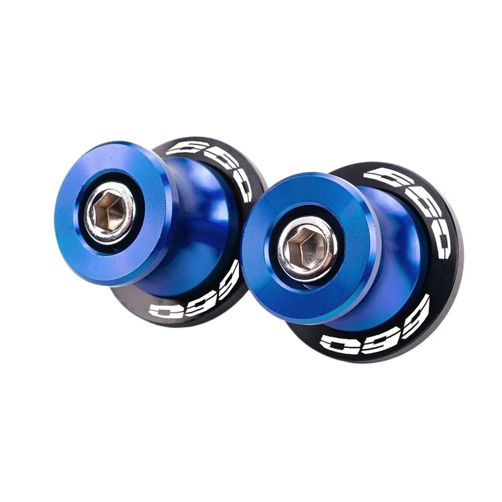 Motorcycle Modification Accessories 8MM Swingarm Spools Stand Screws Compatible with Trident660 2021-2024