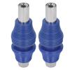 TOPINCN 2PCS Grease Coupler Grease Accessories Flat Nozzle Grease Coupler Thread Butter Hose Replacement, Grease Guns view 1