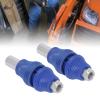 TOPINCN 2PCS Grease Coupler Grease Accessories Flat Nozzle Grease Coupler Thread Butter Hose Replacement, Grease Guns view 3