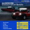 Auxpower 12 Gang Switch Panel Wireless B412 RGB Switch Panel with Remote Control Toggle Momentary Pulsed Function Automatic Dimmable Multifunction Switches for Truck Car Marine Offroad view 2