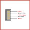 ACROPIX Universal 10 Pin Dual Rows Electric Power Window Master Switch DC 12V for Car Car Parts view 4