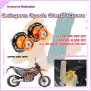 Motorcycle Modification Accessories 10MM Swingarm Spools Stand Screws Compatible with 690SMC 690 SMC R SMC690 Enduro R 2008-2022 view 2