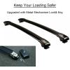 4Pcs Fit for Toyota Land Cruiser Prado J250 2024 Aluminum Roof Rail Racks Crossbars Cross Bar Luggage Carrier Side Rail Bar view 2