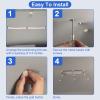 Moibunka 262PCS Car Roof Headliner Repair Kit Advanced Auto Interior Ceiling Fabric Fixing Buckles with Installation Tool Ideal for Older Cars with Sagging Roof Liners (Beige) view 3