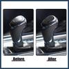 INFINAUTO Auto Car Gear Shift Knob Cover Sticker Stainless Steel for Chevrolet Equinox 2018-2020 Black Stylish Design view 3