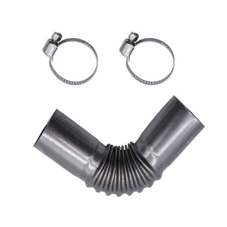 Auttoop 24mm Air Diesel Parking Heater Exhaust Pipe Tube Connector for Webasto Eberspacher Diesel Boat Heater 13cm