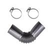 Auttoop 24mm Air Diesel Parking Heater Exhaust Pipe Tube Connector for Webasto Eberspacher Diesel Boat Heater 13cm view 1
