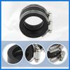 VekAuto 40mm ID Rubber Black Motorcycle Carburetor Adapter Inlet Intake Pipe Manifold Adapter Boot Sleeve Interface with Clamps - Pack of 2 Auto Accessories view 3