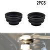 TreasureCave 2 pcs Ball Joint Rubber Boot Covers Track Rod End Set Kit Replacement Tie Rod End Boots Increases Fuel Mileage Helps Pulls view 2