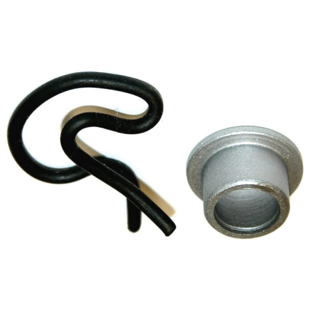 Xeggex Clutch Rod to Clutch Pedal Bushing & Clip Set for Pontiac for Firebird 1968-1972 for GTO 1968-1972 for LeMans 1968-1972 for Tempest 1968-1970 and WXG0953