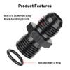 EVIL ENERGY 6AN Male Flare to M14 x 1.5mm Male Metric Fitting Adapter Aluminium Alloy 2PCS view 4