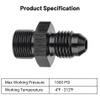 EVIL ENERGY 4AN Male Flare to M14 x 1.25mm Male Metric Fitting Adapter Aluminium Alloy 2PCS view 3