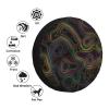 Spare Tire Cover Color Topographic Map Wheel Covers Weatherproof Universal Wheel Protectors for Travel Trailer Rv SUV 14" 15" 16" 17" TC14 view 3