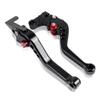 QUNMDYM Motorcycle Accessories CNC Short Adjustable Brake Clutch Levers for Suzuki GSXS1000 GSXS1000GT GSXS1000F 2021 2022 2023 Lever(Black) view 1
