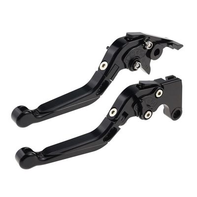 QUNMDYM Motorcycle Accessories CNC Handlebar Adjustable Folding Extendable Brake Clutch Levers for B&M&W S1000XR S 1000XR S1000 XR S 1000 XR 2020 2021 2022 2023 Lever(Black)