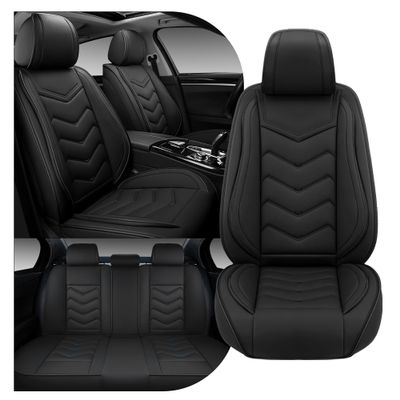 CTDS Car Seat Covers for Buick Encore 2013-2022, Stylish Sport Seat Cover, Premium Nappa Leather Car Seat Cover. Automobile Seat Covers Sets.(Standard 5 Seats/Pure Black)