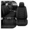 CTDS Car Seat Covers for Buick Encore 2013-2022, Stylish Sport Seat Cover, Premium Nappa Leather Car Seat Cover. Automobile Seat Covers Sets.(Standard 5 Seats/Pure Black) view 1
