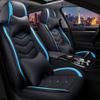 CTDS Car Seat Covers for Honda CR-V 2000-2026, Stylish Sport Seat Cover, Premium Nappa Leather Car Seat Cover. Automobile Seat Covers Sets.(Luxury 2 Seats/Black Blue) view 1