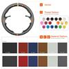 MEWANT Stitch On Custom Fit Steering Wheel Cover for Ford view 2
