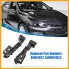 Partuto 1 Pair Left and Right Side Front Bumper Mounting Support Bracket 84081022 for Chevy Malibu 2016-2022 Replacement view 2