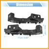 Partuto 1 Pair Left and Right Side Front Bumper Mounting Support Bracket 84081022 for Chevy Malibu 2016-2022 Replacement view 3