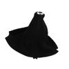 ACROPIX Car Shift Boot Cover Universal Gear Shift Knob Boot Dust Cover Suede Black Car Parts view 1