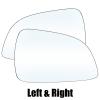 Wing Mirror Glass for Opel for Astra H 2009 2010 2011 Heated Car Rearview Mirror Glass Heating Side Mirror Glass Lens Door Wing Rear View Mirror Glass view 2
