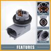 Partuto Car Rear Bumper License Plate Light Bulb Socket Connector 90075-60005 for Toyota Tacoma Tundra 2006-2007 (Set of 2) Replacement view 3