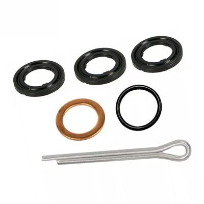 FyJcBdd 09168-10022 09168-12017 Oil & Gear Drain Plug Gasket with Propeller Nut Cotter Pin Repair KitFor Su-zu-ki Outboard Seal Kit Parts
