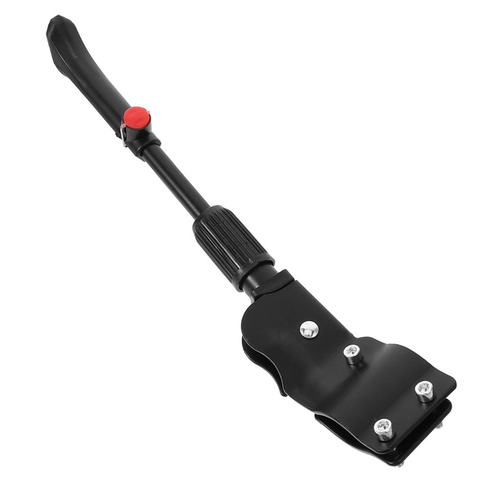 BRIGHTFUFU Mountain Bike Kickstand Adjustable Bicycle Parking Stand Easy to Install Compatible Road and Mountain Bikes Support for Stable Stopping