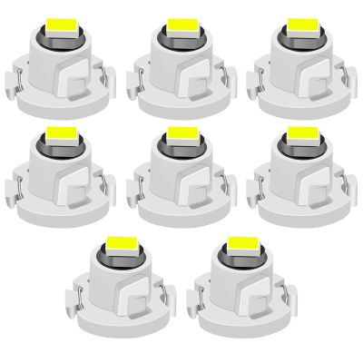 Tongze 8Pcs Red T3 Led Bulbs: 3020 Chip Neo Wedge Led Dash Instrument Lights Bulbs Replacement Universal for Car Dashboard Lights Clock Light Engine Transmission AC Radio Switch Indication Bulb