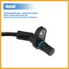 Partuto Wheel Anti-Lock Brakes Sensor Kit for Ram 1500 2013-2022 Left Right Front ABS Wheel Speed Sensor Replaces 68170065AB 68170065AC 68170065AD 68170065AE 68170065AF Replacement view 4