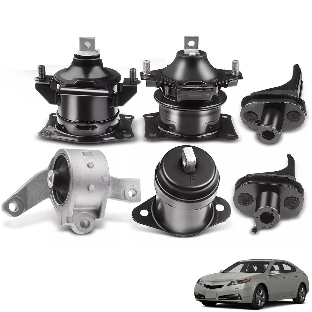 munirater 6PCS Engine Motor & Transmission Mount Replacement for 2007-2008 TL A4526HY A4599HY A4517 A4566 A4591 A65022 A65025