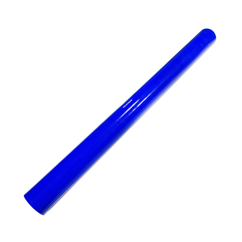 IBESTWOLF 2.75'' ID x 3 Foot Silicone Radiator Coolant Hose, 4-Ply Blue Silicone Coolant Hose with Rubber Lining for Trucks Peterbilt Freightliner Kenworth