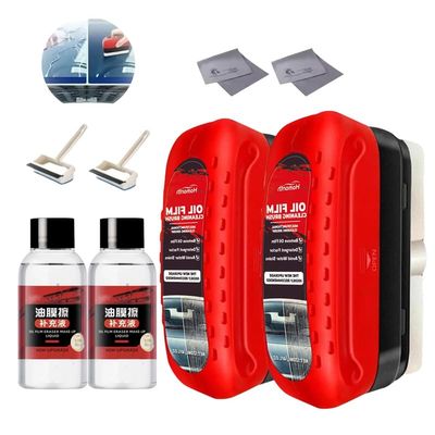 Oclon 2-in-1 Glass Cleaner Set | Streak-Free Car Window Cleaning Brush + Wiper | Glass Cleaner Set | Streak - Free car Window Cleaning Brush + Wiper | Suitable for a Variety of scenarios