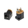 BHUPWZE 10PCS DC-012 DC Power Jack Socket Connector DC012 5.5 * 2.1mm 5.5X2.5MM Socket 180 Feet Vertical(5.5X2.5MM) view 3