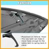 Partuto Hood Safety Catch Latch Front Hood Safety Lock Hook 55395654AA for Jeep Wrangler 2007-2017 3.6L 3.8L for Jeep Wrangler JK 2018 3.6L Replacement view 4
