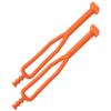 TUSK Kickstand Rubber Strap Pair Orange for KTM 450 XCF-W 2023 view 1