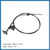 A ABSOPRO Engine Hood Release Cable for Honda Civic 2001 2002 2003 2004 2005 74130-S5D-A01ZA Item Replacement view 3
